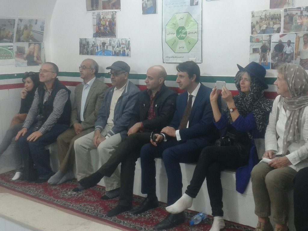 مهندسین آب در روستای فراشاه